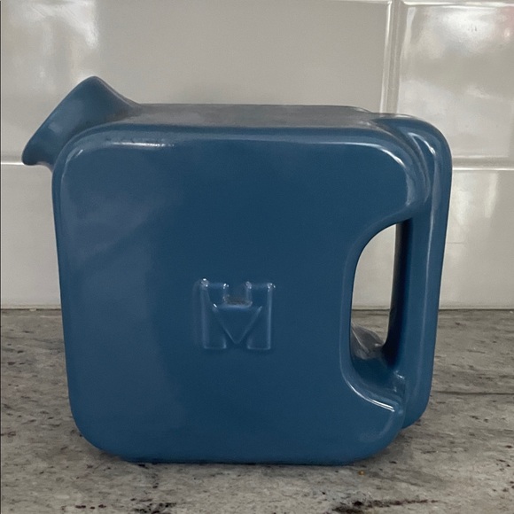 Blue Ceramic Hall China Watering Can